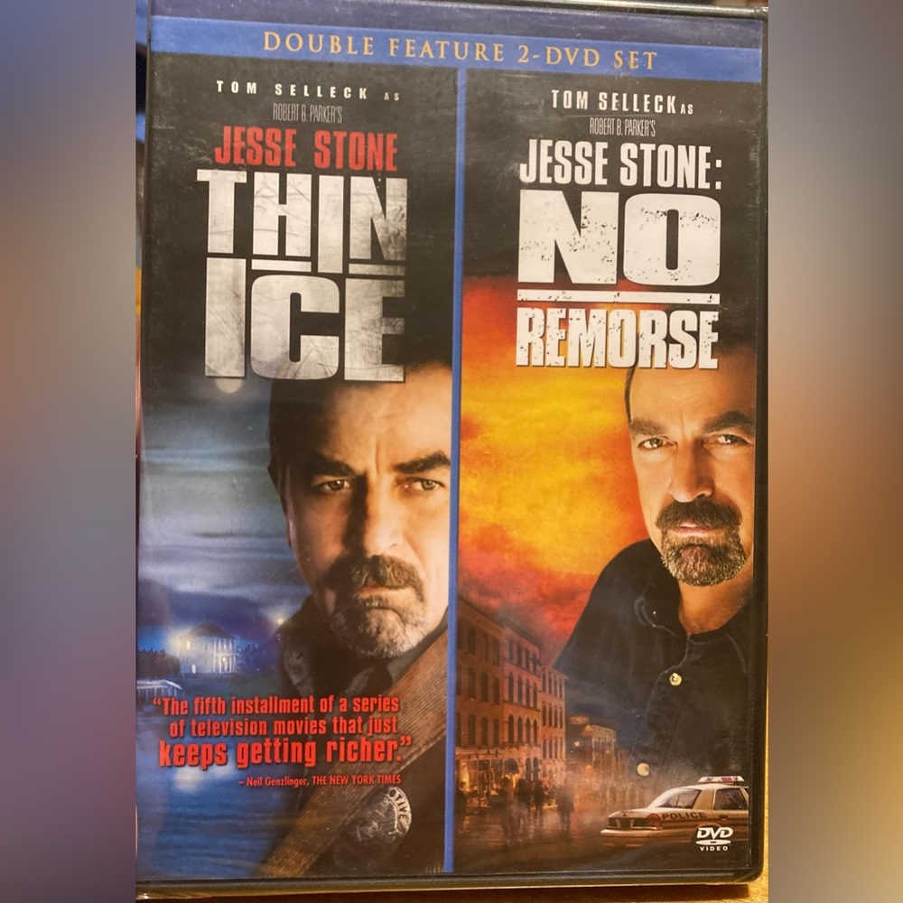 NWT 2 DVD Set Jesse Stone Thin Ice & No Remorse